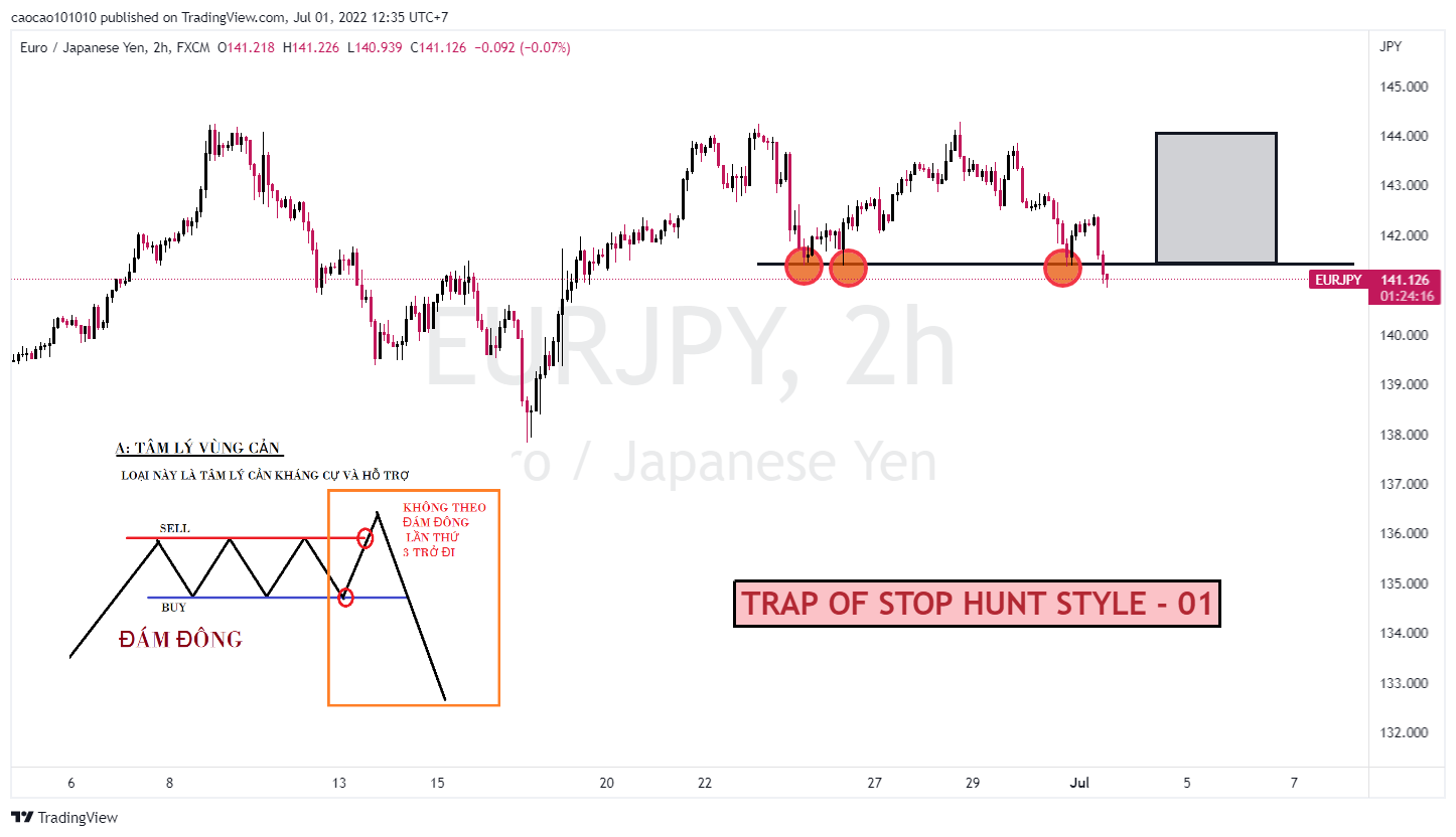 NOTE -TRADING ON STOP HUNT STYLE 01 - GIAO DỊCH TÂM LÝ DẠNG 01 TRONG SHADOWCODES
