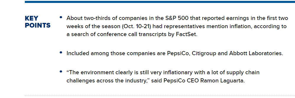 Inflation is dominating the conversation on earnings calls. Here’s what execs are saying - Lạm phát đang thống trị thu nhập. Đây là những gì các nhà điều hành đang nói