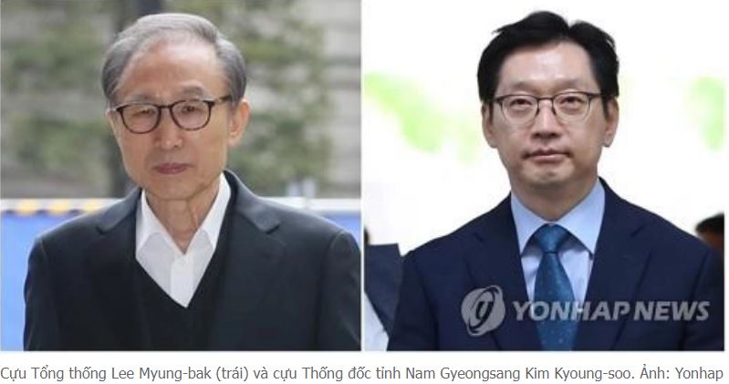 Cựu Tổng thống Hàn Quốc Lee Myung-bak được ân xá