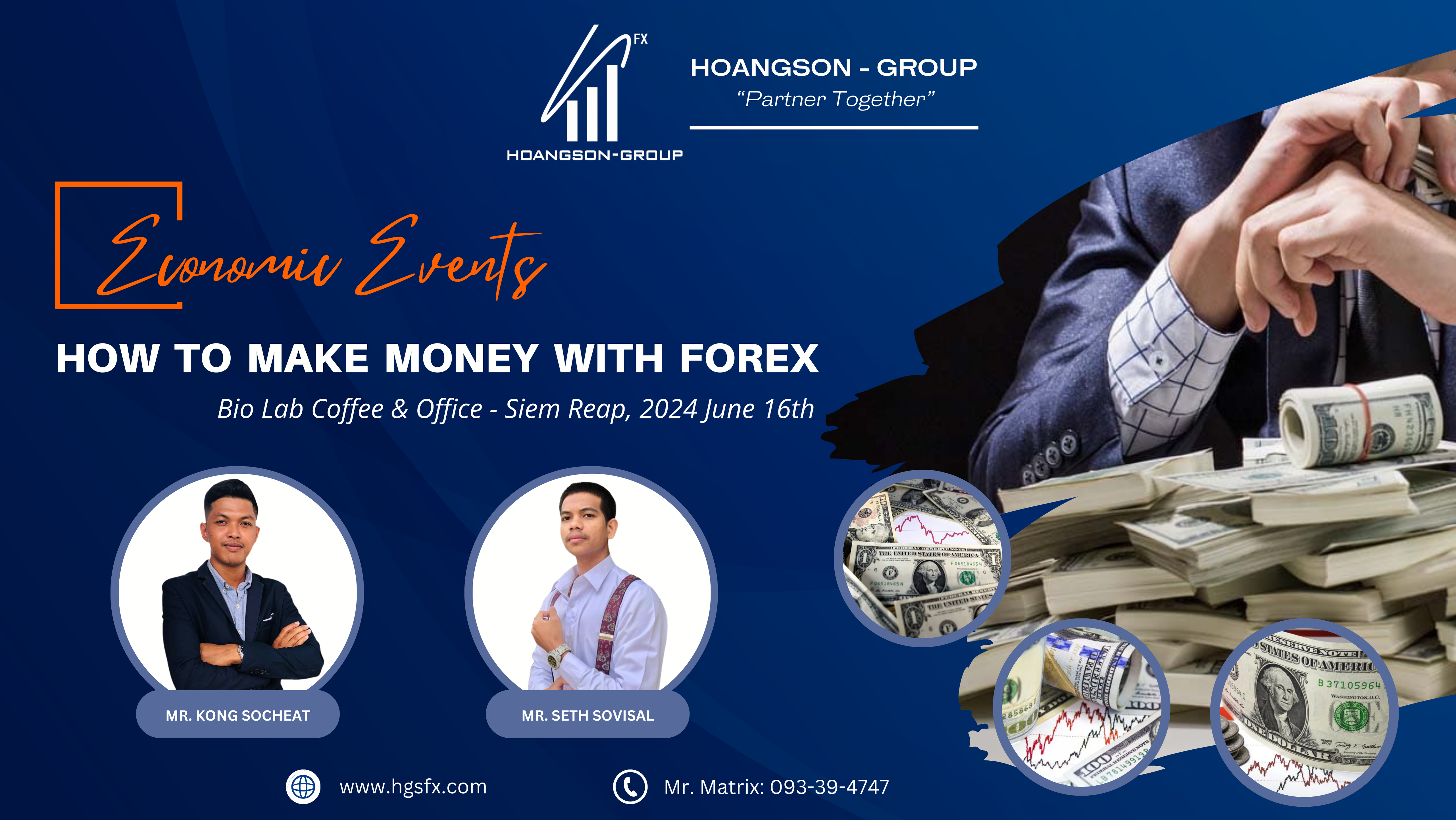 Join Us for an Exclusive Event in Siem Reap: How to Make Money with Forex