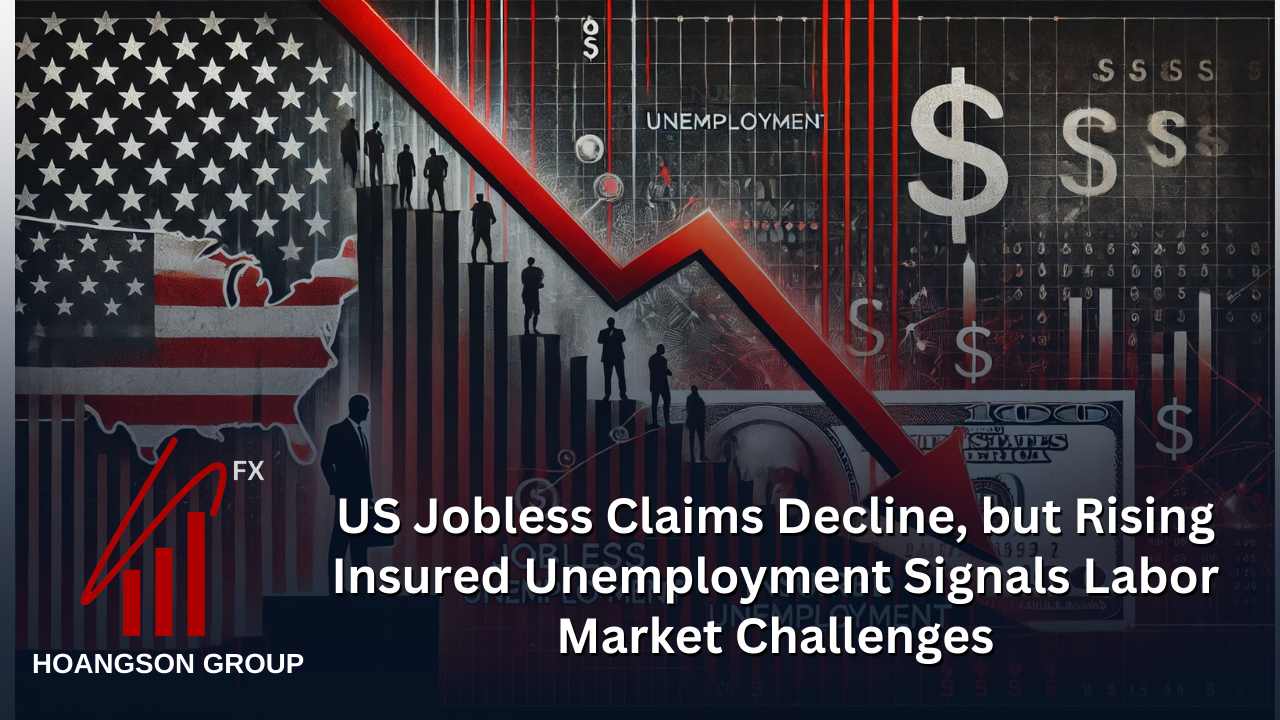 US Jobless Claims Decline, but Rising Insured Unemployment Signals Labor Market Challenges