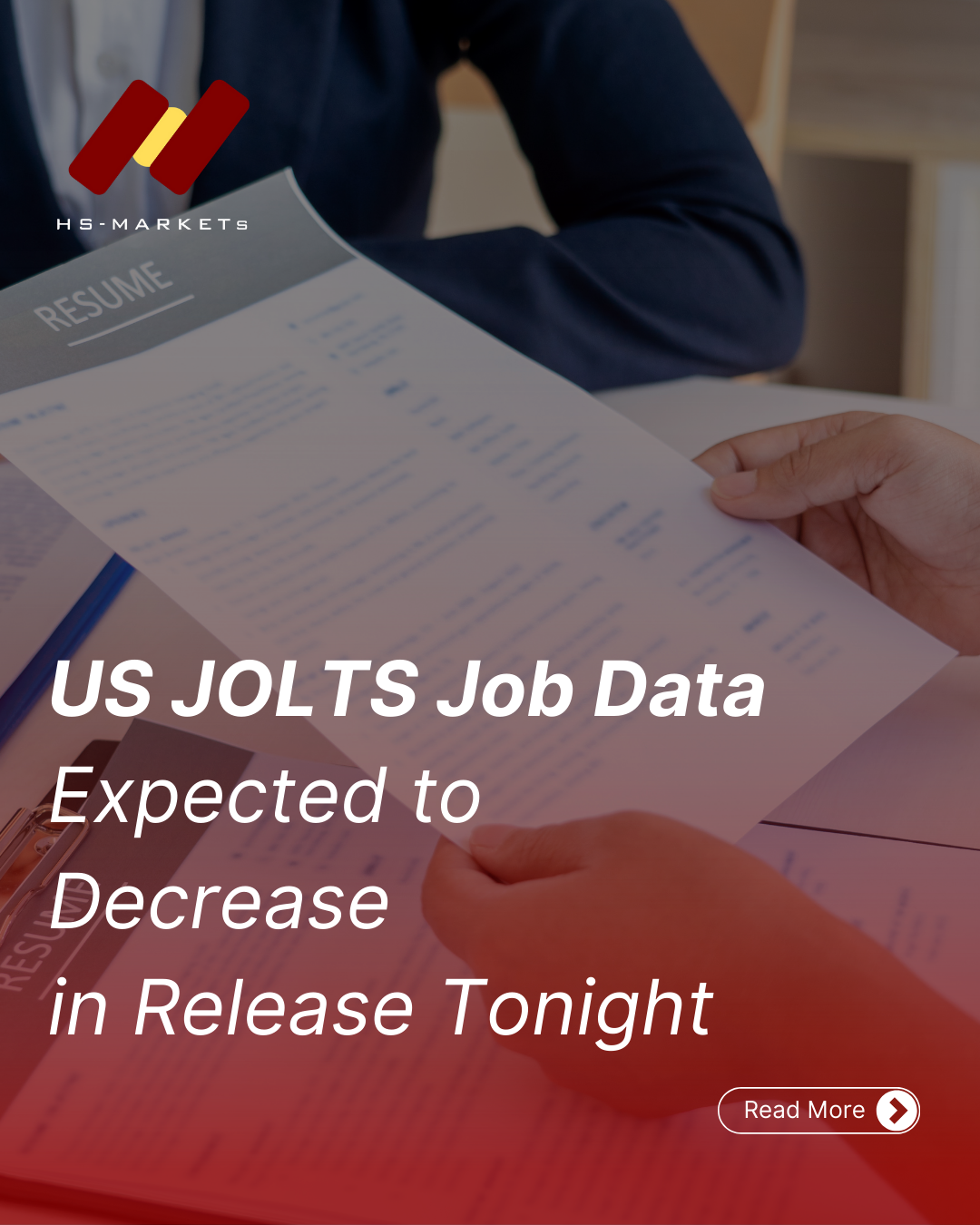 US JOLTS Job Data Expected to Decrease in Release Tonight