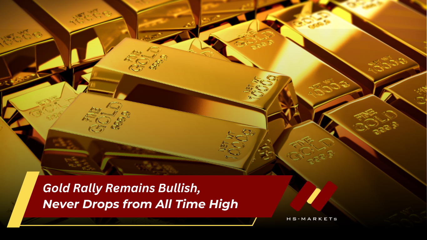 Gold Rally Remains Bullish,  Never Drops from All Time High
