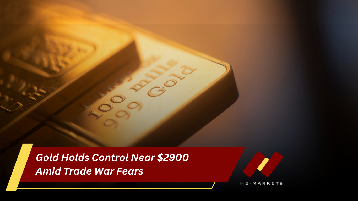 Gold Holds Control Near $2900  Amid Trade War Fears