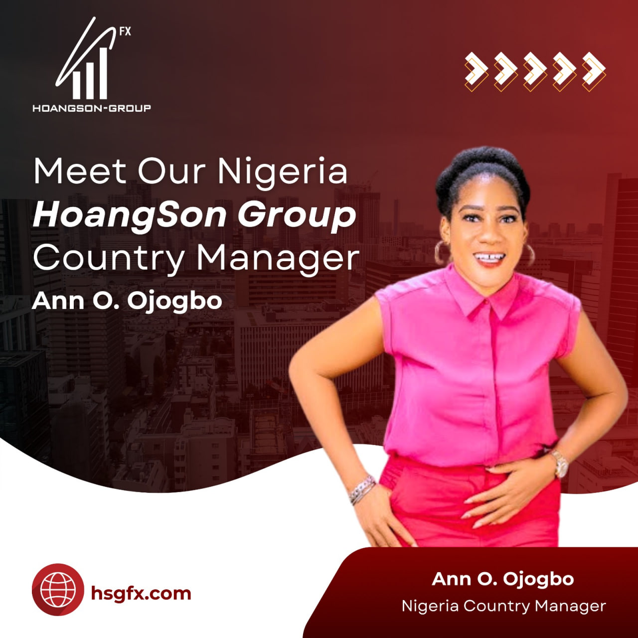 ? Hoang Son Group Welcomes Ann O. Ojogbo as Nigeria Country Manager!?