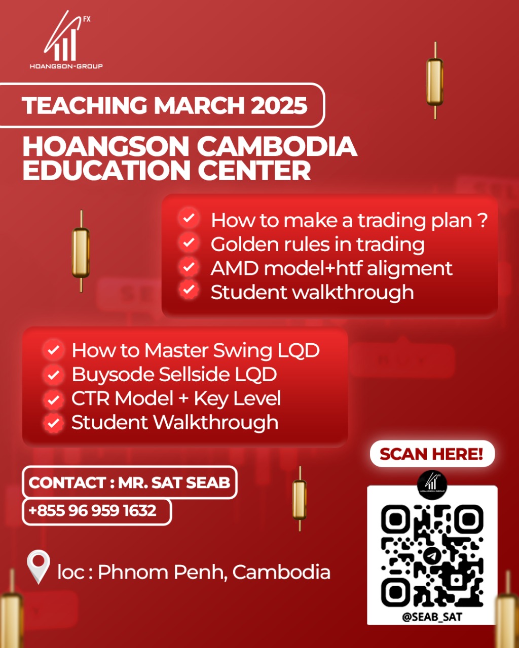 Elevate Your Trading Skills with HoangSon Cambodia Education Center – March 2025
