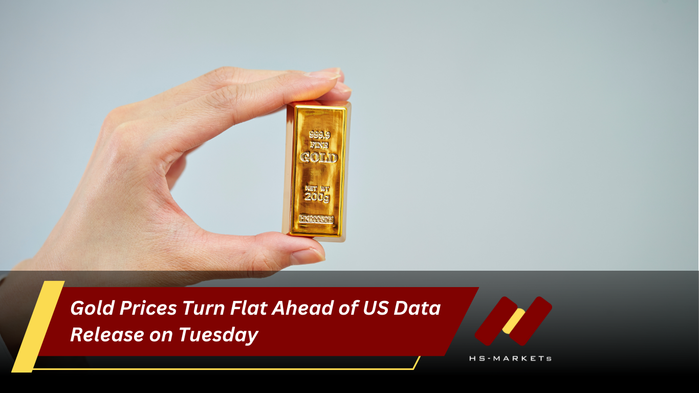 Gold Prices Turn Flat Ahead of US Data Release on Tuesday
