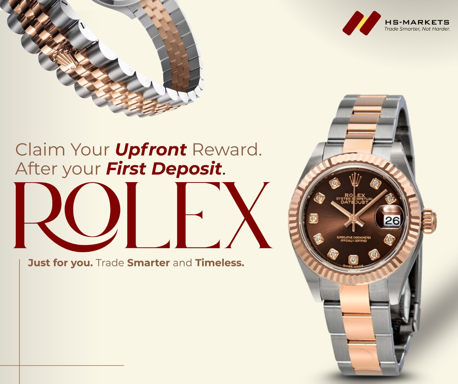 UPFRONT25 BONUS PROGRAM – Trade Bold, Earn Big with HS-Markets!