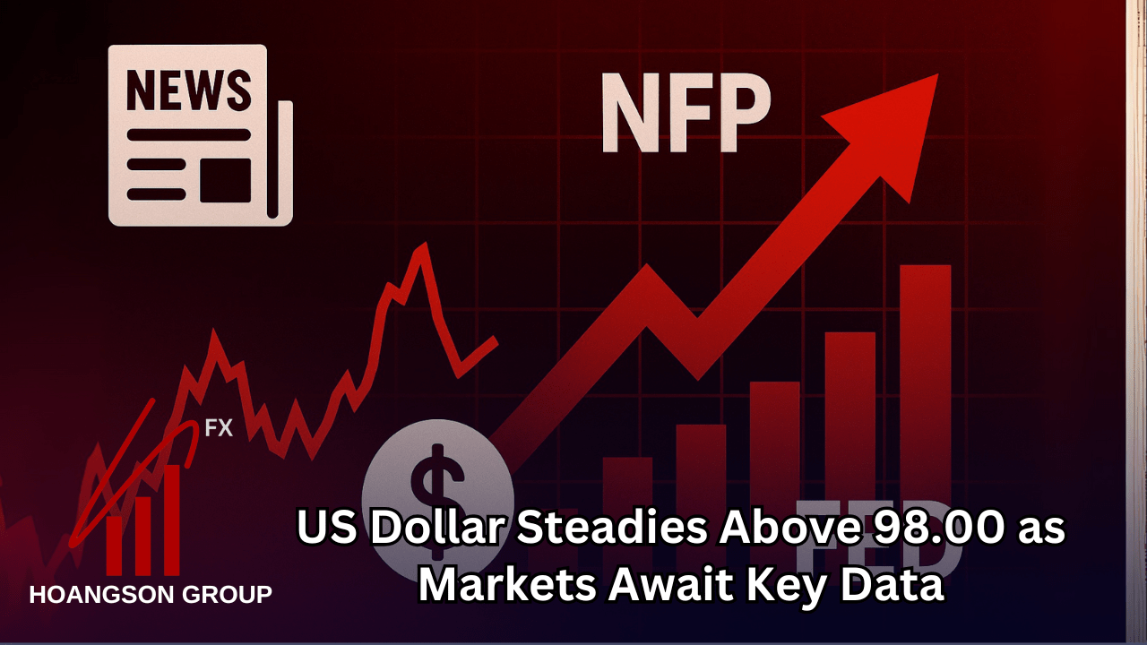 US Dollar Steadies Above 98.00 as Markets Await Key Data