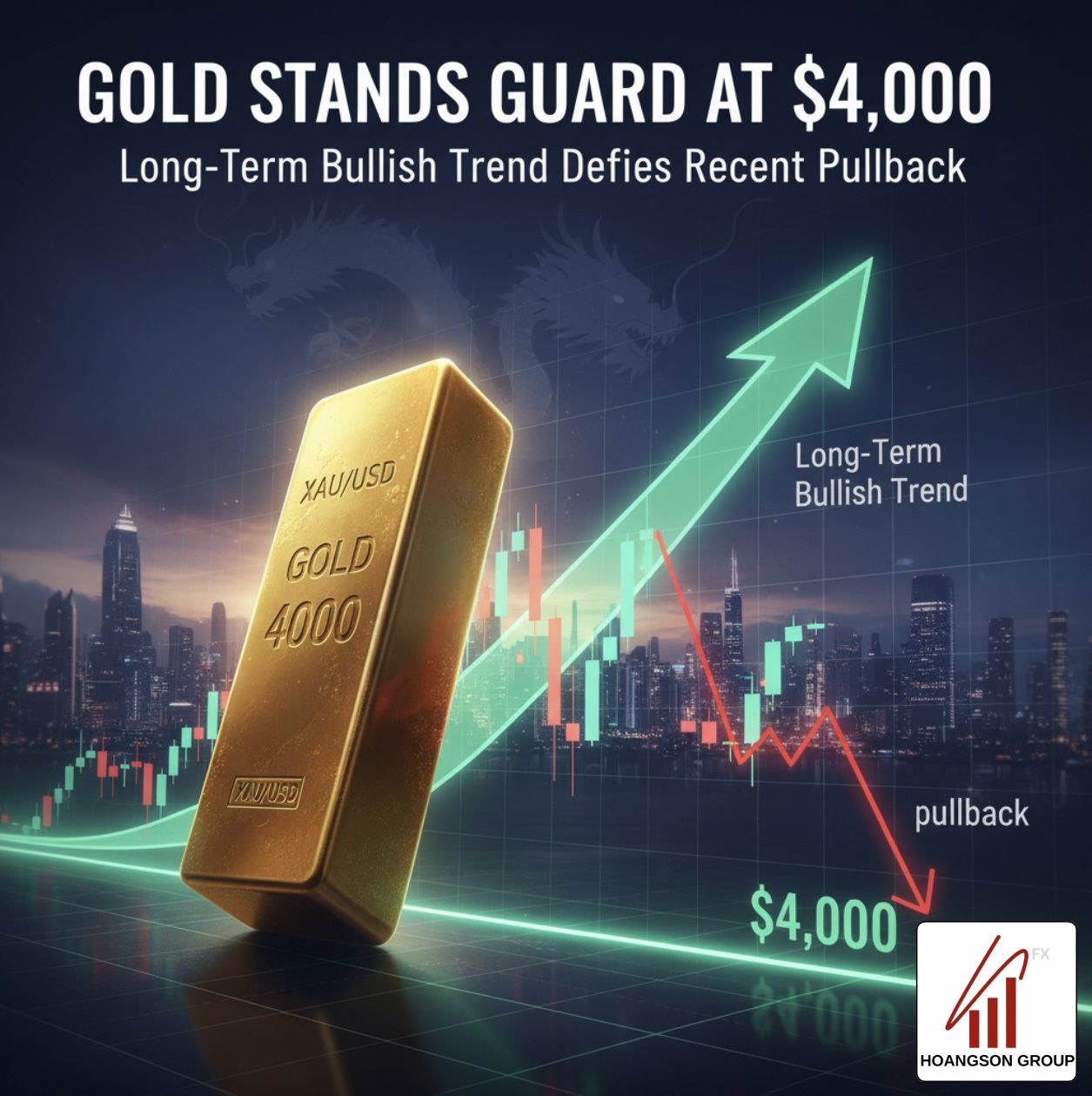 Gold Stands Guard at $4,000: Long-Term Bullish Trend Defies Recent Pullback