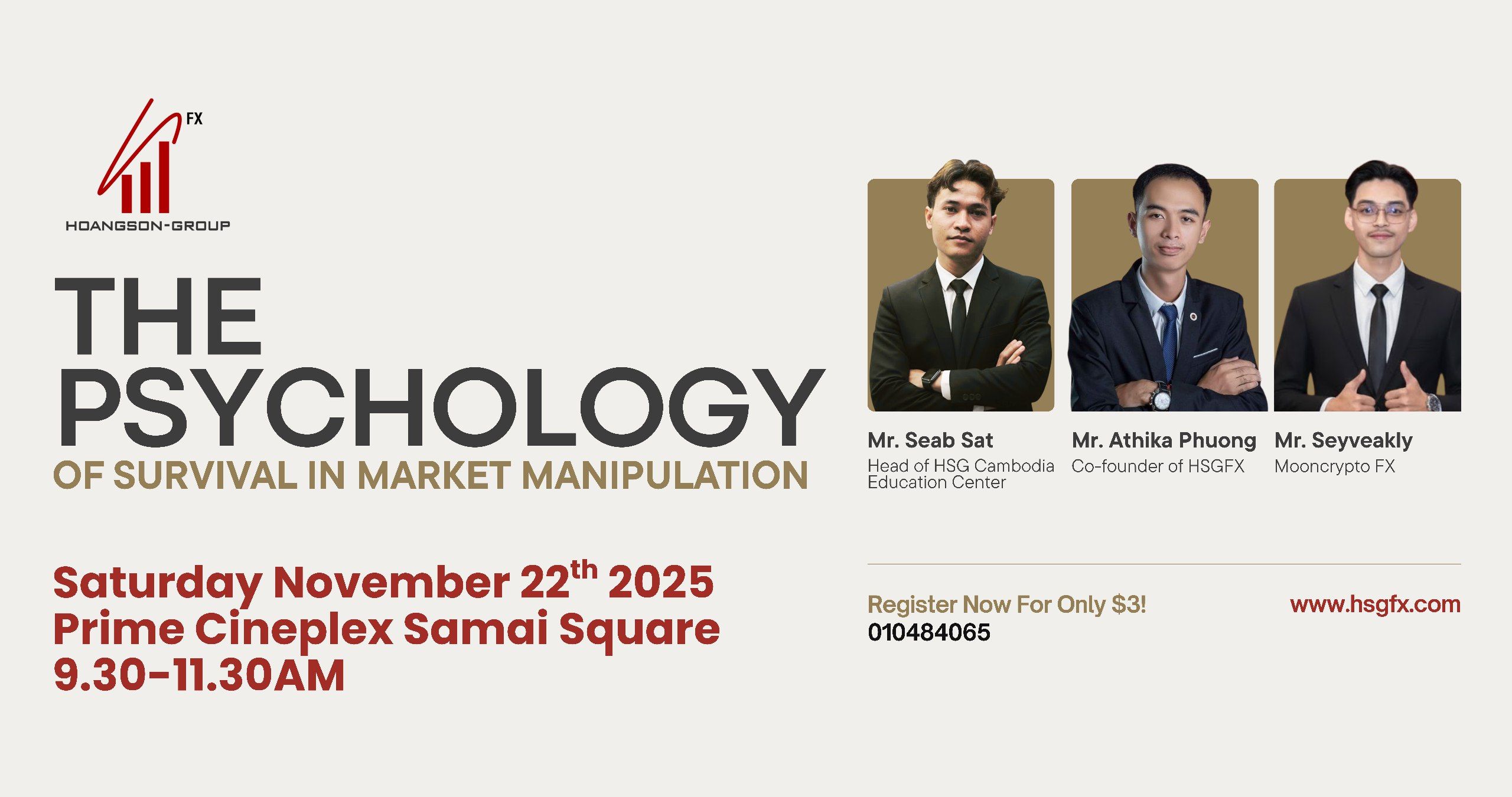 The Psychology of Survival in Market Manipulation