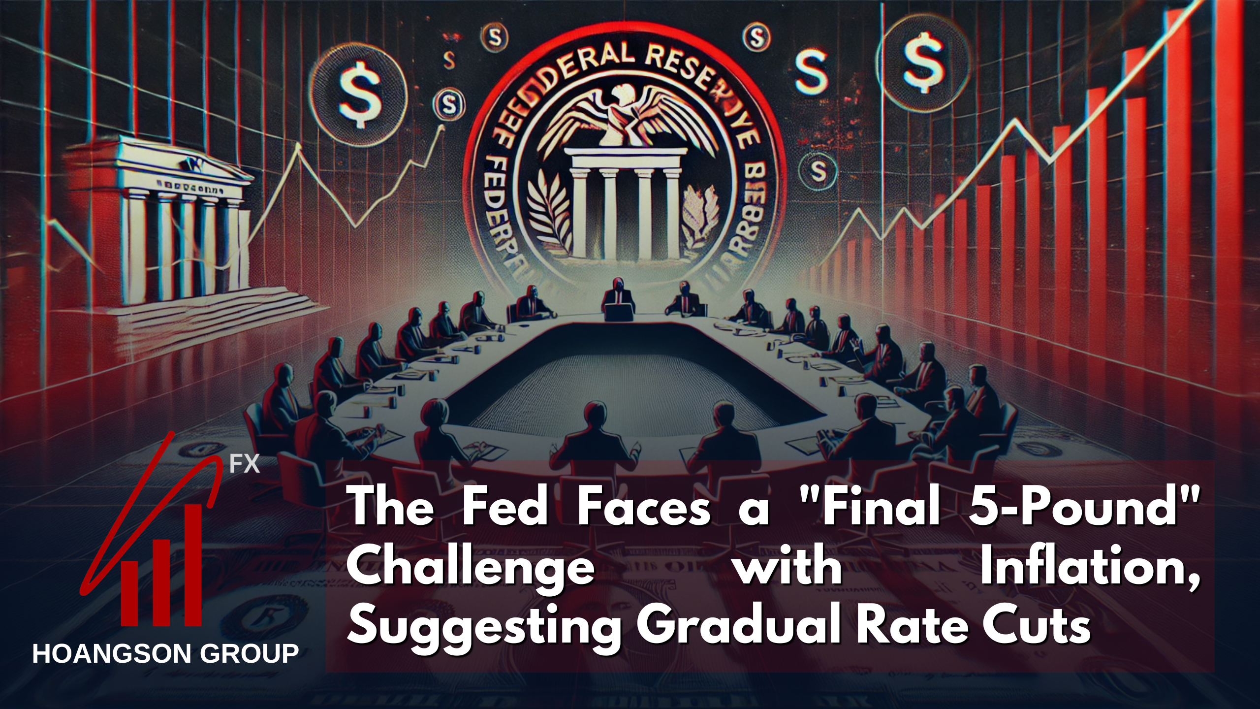 The Fed Faces a “Final 5-Pound” Challenge with Inflation, Suggesting Gradual Rate Cuts