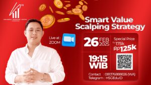 Smart Value Scalping Strategy: Strategi Trading Cerdas untuk Profit Maksimal Apa Itu Smart Value Scalping Strategy? Smart Value Scalping Strategy adalah metode trading yang fokus pada mencari peluang profit cepat dalam waktu singkat dengan memanfaatkan pergerakan harga yang efisien. Strategi ini menggabungkan konsep value trading dan scalping, sehingga trader bisa masuk dan keluar pasar dengan akurasi tinggi tanpa harus menunggu pergerakan harga besar. Keunggulan Smart Value Scalping Strategy ✅ Cepat & Efektif – Strategi ini cocok bagi trader yang ingin mendapatkan profit dalam hitungan menit hingga jam.✅ Minim Risiko Besar – Dengan manajemen risiko yang tepat, scalping bisa membantu trader menghindari pergerakan harga yang terlalu volatile.✅ Memanfaatkan Momentum Pasar – Trader bisa masuk saat ada peluang dan keluar sebelum market berubah arah.✅ Bisa Digunakan di Berbagai Instrumen – Cocok untuk forex, crypto, saham, dan komoditas. Bagaimana Cara Kerja Smart Value Scalping? 1️⃣ Identifikasi Level Value Area Gunakan support dan resistance kuat sebagai acuan untuk entry. Perhatikan zona di mana harga sering tertahan, karena ini adalah titik terbaik untuk scalping. 2️⃣ Gunakan Indikator yang Tepat Moving Average untuk melihat tren jangka pendek. RSI & Stochastic untuk menghindari entry di kondisi overbought/oversold. Volume & Price Action untuk memastikan keputusan entry lebih akurat. 3️⃣ Entry dengan Konfirmasi Tunggu sinyal konfirmasi sebelum masuk posisi. Pastikan ada validasi dari price action atau pola candlestick seperti pin bar atau engulfing. 4️⃣ Manajemen Risiko yang Ketat Gunakan Stop Loss di bawah support atau di atas resistance. Pastikan Risk/Reward Ratio minimal 1:2 agar tetap menguntungkan dalam jangka panjang. 5️⃣ Exit Strategy Keluar dari posisi saat harga menyentuh target atau ada sinyal pembalikan yang kuat. Jangan serakah, ambil profit sesuai rencana dan hindari overtrading! Siapa yang Cocok Menggunakan Strategi Ini? 🔹 Trader pemula yang ingin belajar scalping dengan cara yang aman.🔹 Trader berpengalaman yang ingin meningkatkan efisiensi trading mereka.🔹 Trader yang memiliki waktu terbatas tetapi tetap ingin profit dari market. Kesimpulan Smart Value Scalping Strategy adalah metode yang menggabungkan konsep value trading dengan teknik scalping untuk mendapatkan profit secara efisien. Dengan strategi ini, trader bisa memanfaatkan momentum pasar dengan risiko yang lebih terkontrol. Jika diterapkan dengan benar, strategi ini bisa menjadi senjata ampuh dalam perjalanan trading kamu! Siap mulai trading dengan Smart Value Scalping Strategy? Yuk, mulai sekarang dan raih profit dengan strategi yang lebih cerdas!