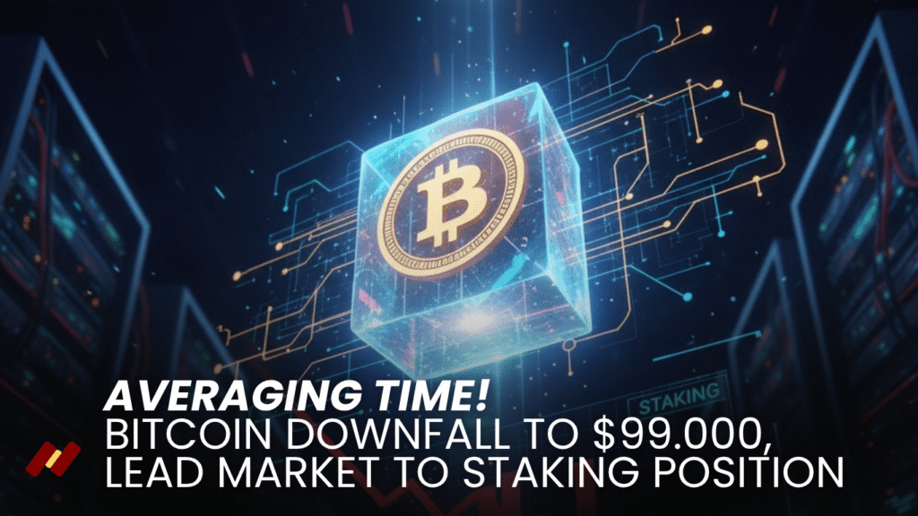 Averaging Time! Bitcoin Downfall to $99.000, Lead Market to Staking Position 1 HSM News Web FB Linkedin 5 oct